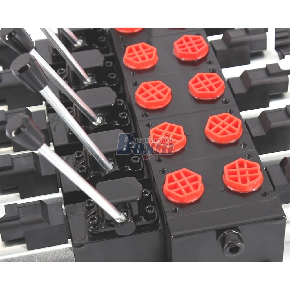 DCV56 Series 5 Spool Solenoid Controlled Sectional Valve detail image